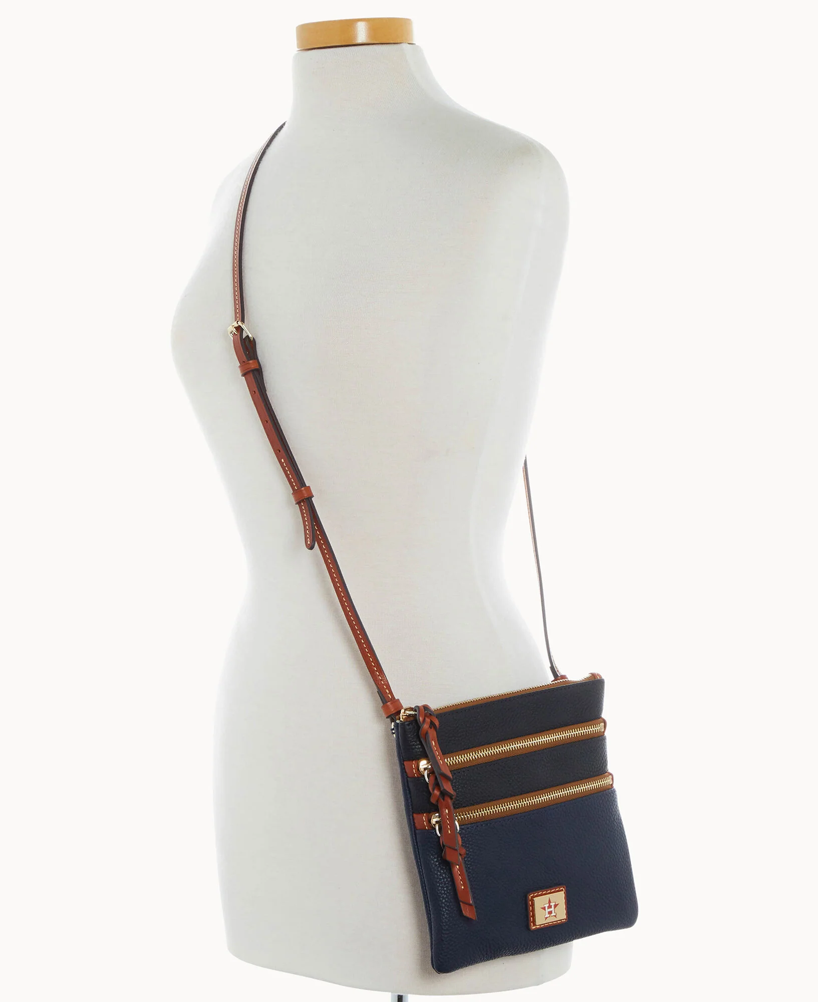 MLB Astros Triple Zip Crossbody - Image 5