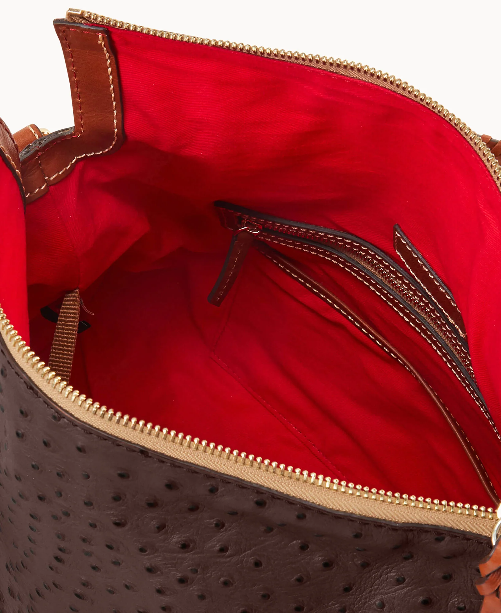 Ostrich Large Satchel - Image 11