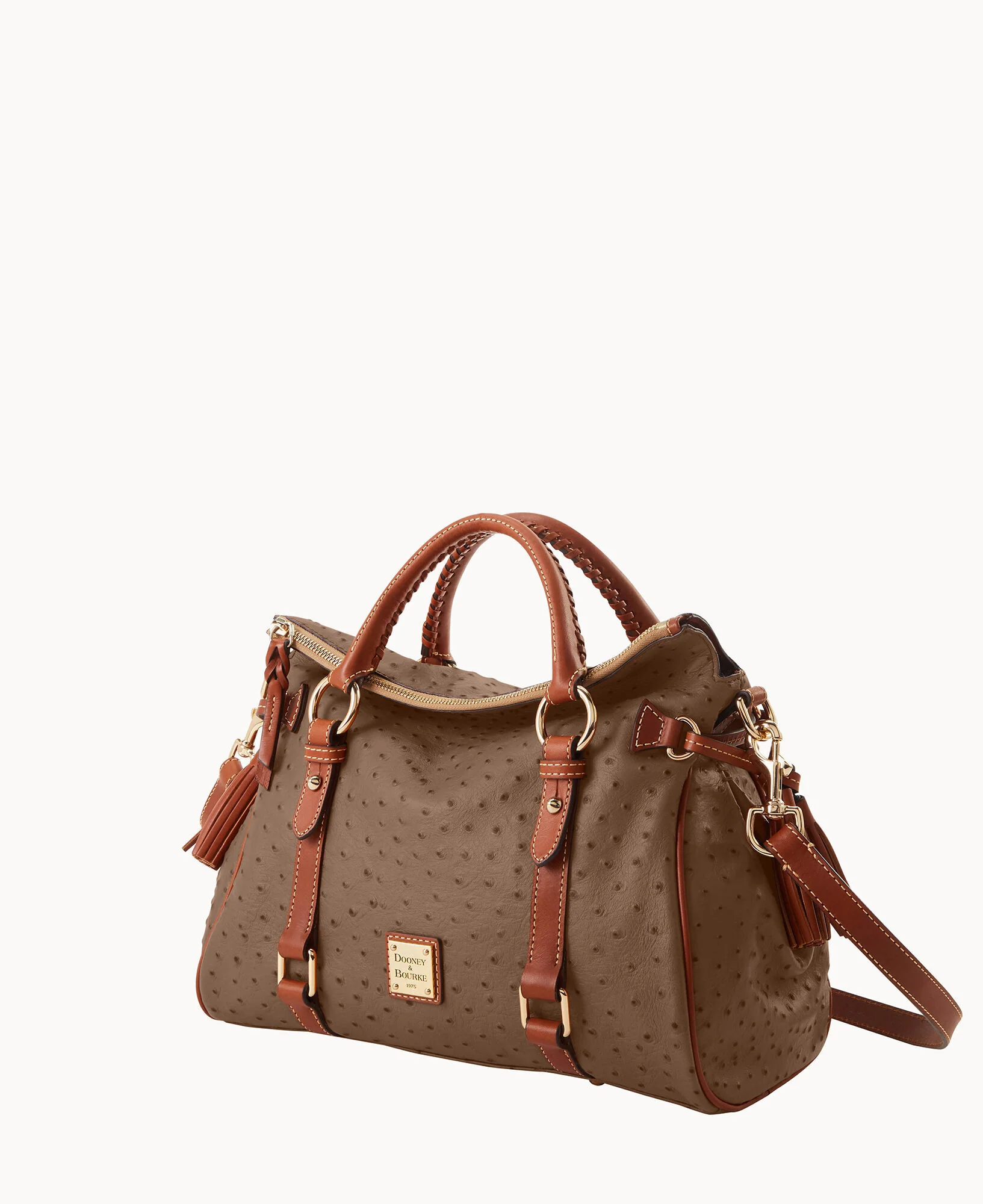 Ostrich Large Satchel - Image 6