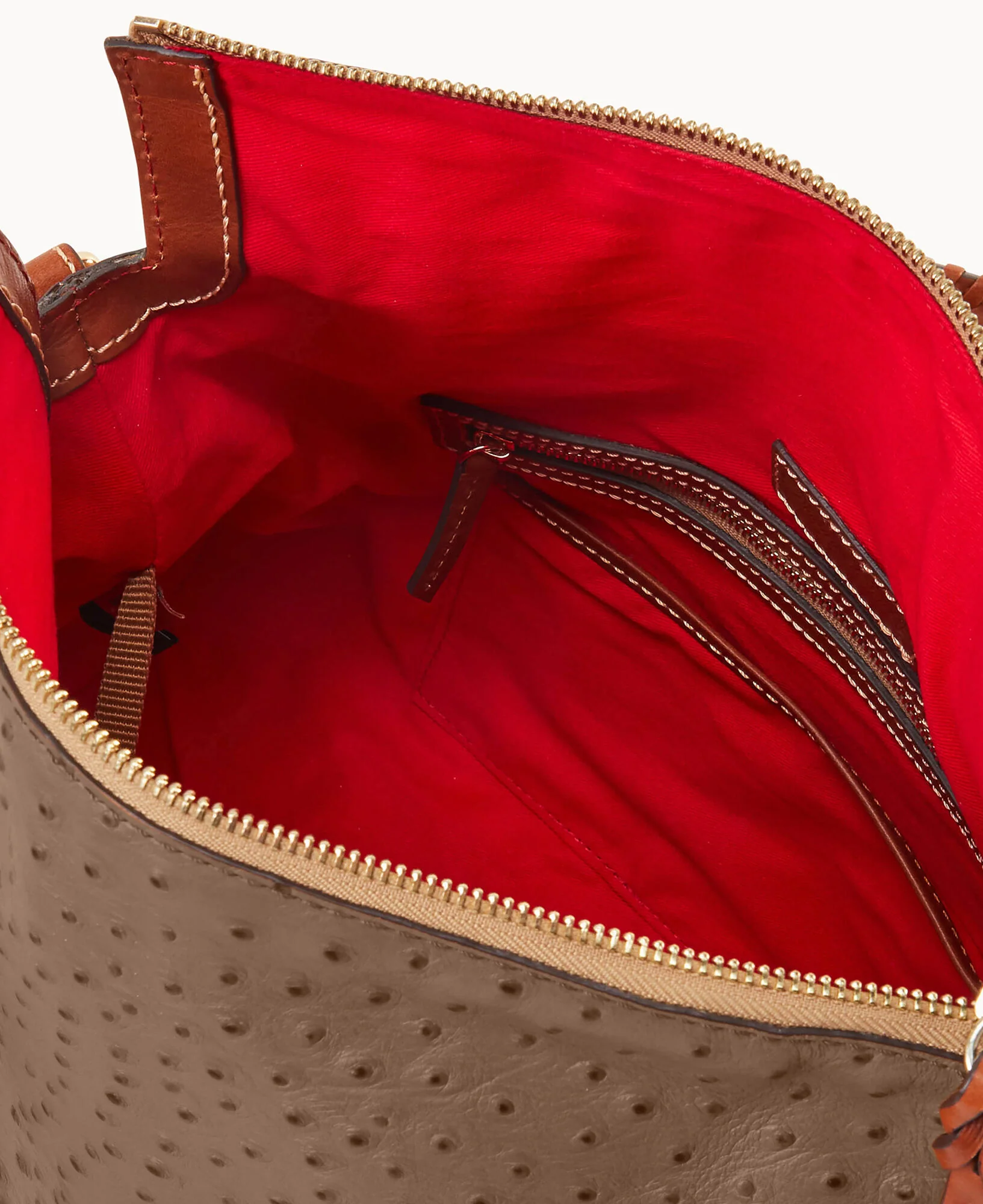 Ostrich Large Satchel - Image 7