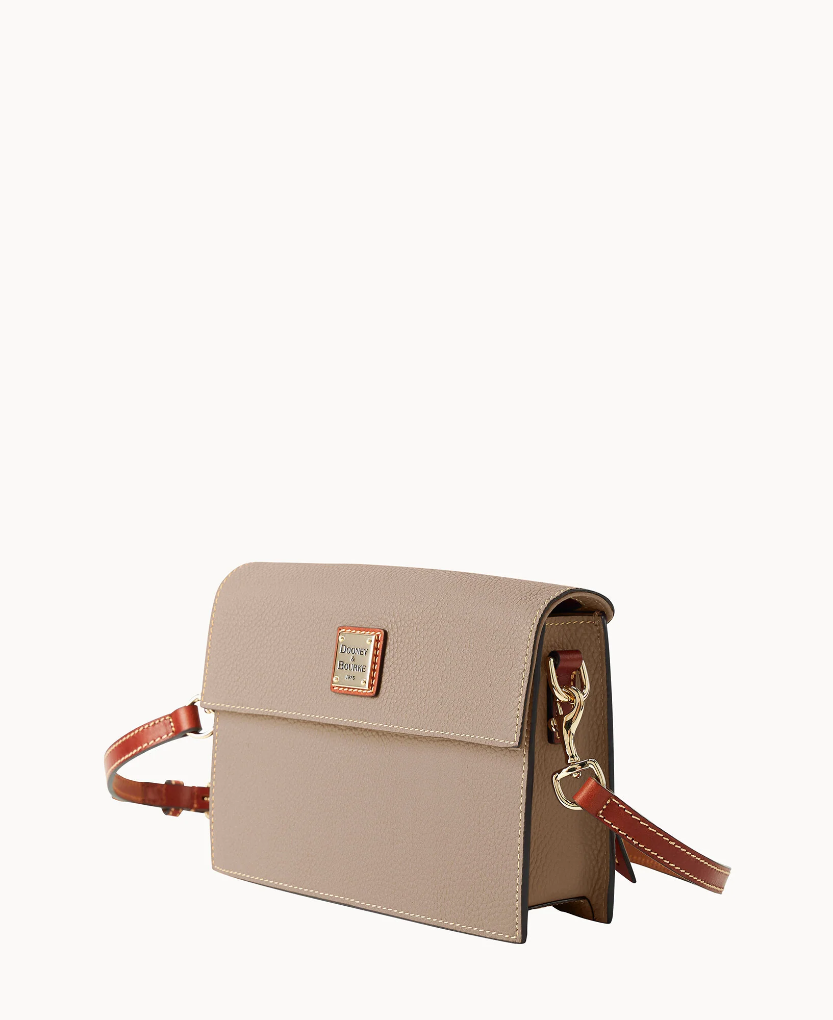 Pebble Grain East West Flap Crossbody - Image 12