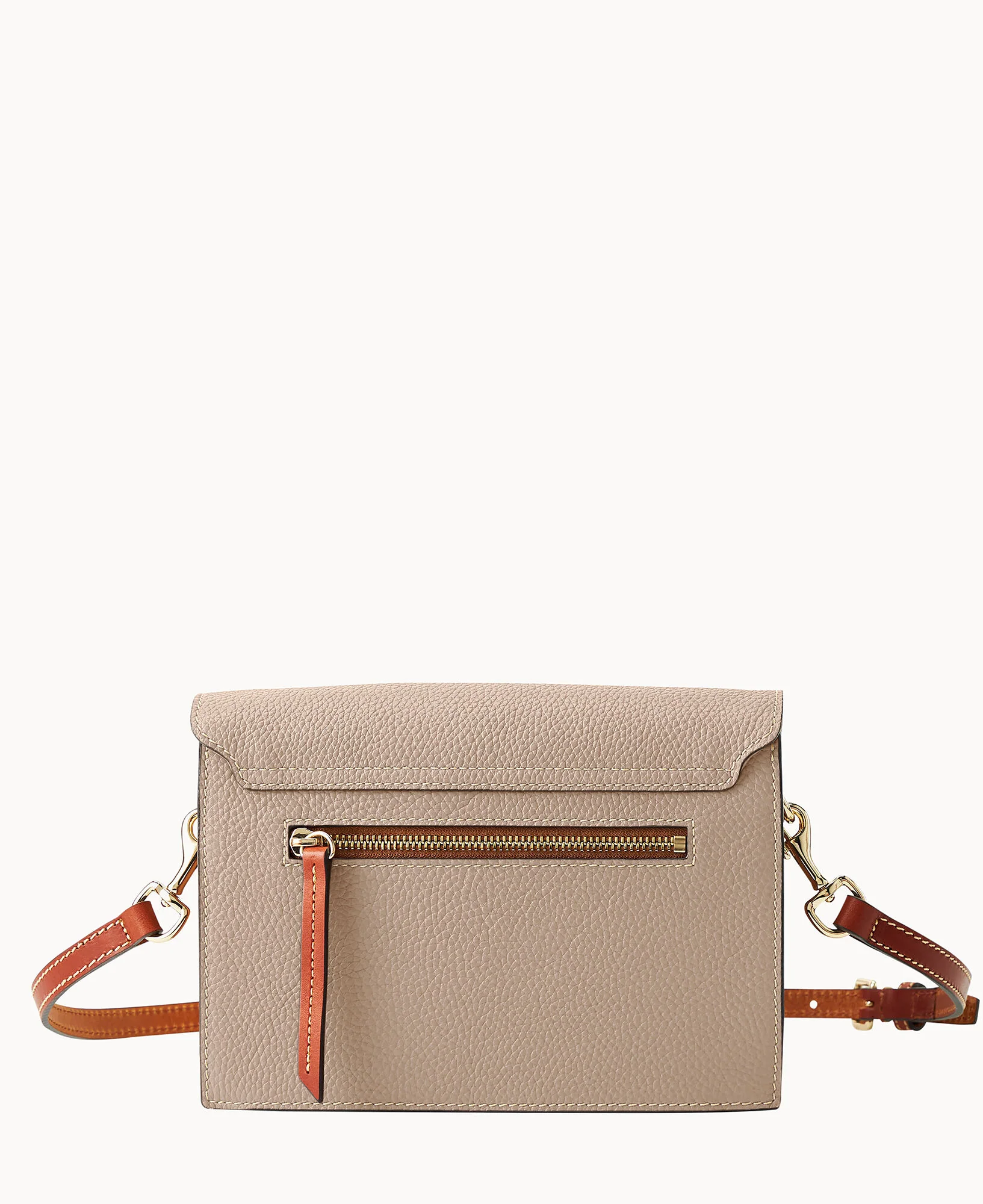 Pebble Grain East West Flap Crossbody - Image 14