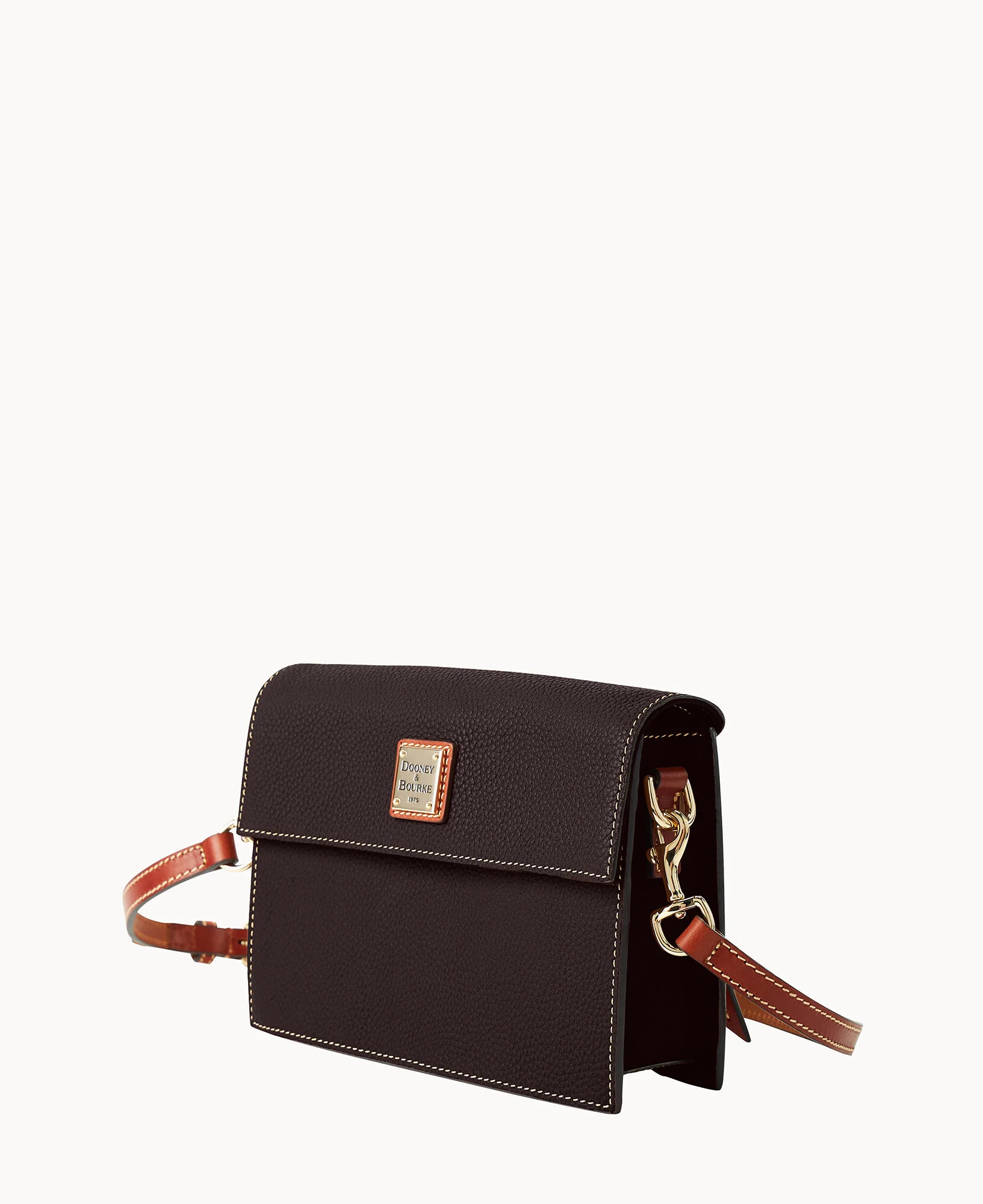 Pebble Grain East West Flap Crossbody - Image 17