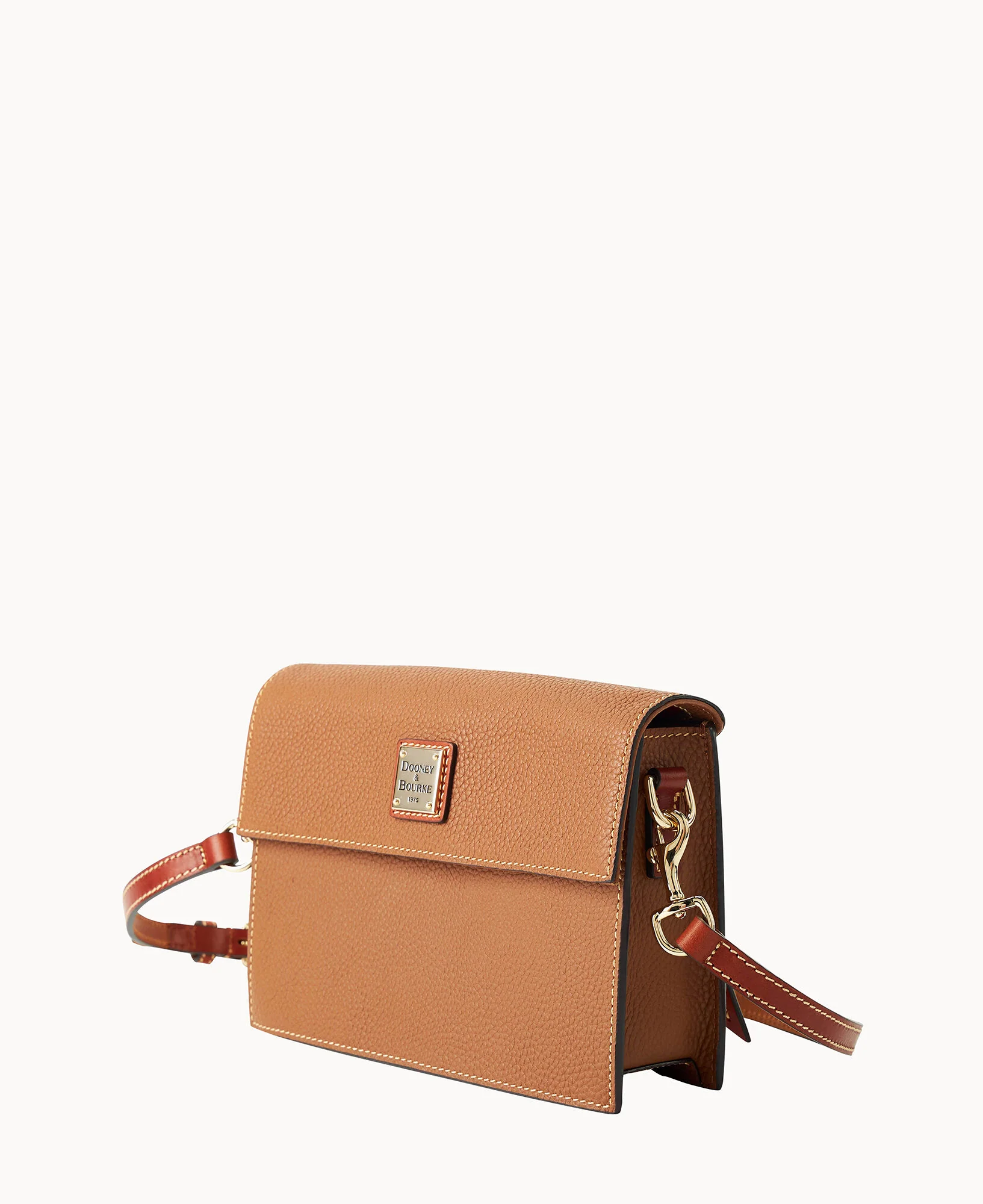 Pebble Grain East West Flap Crossbody - Image 22