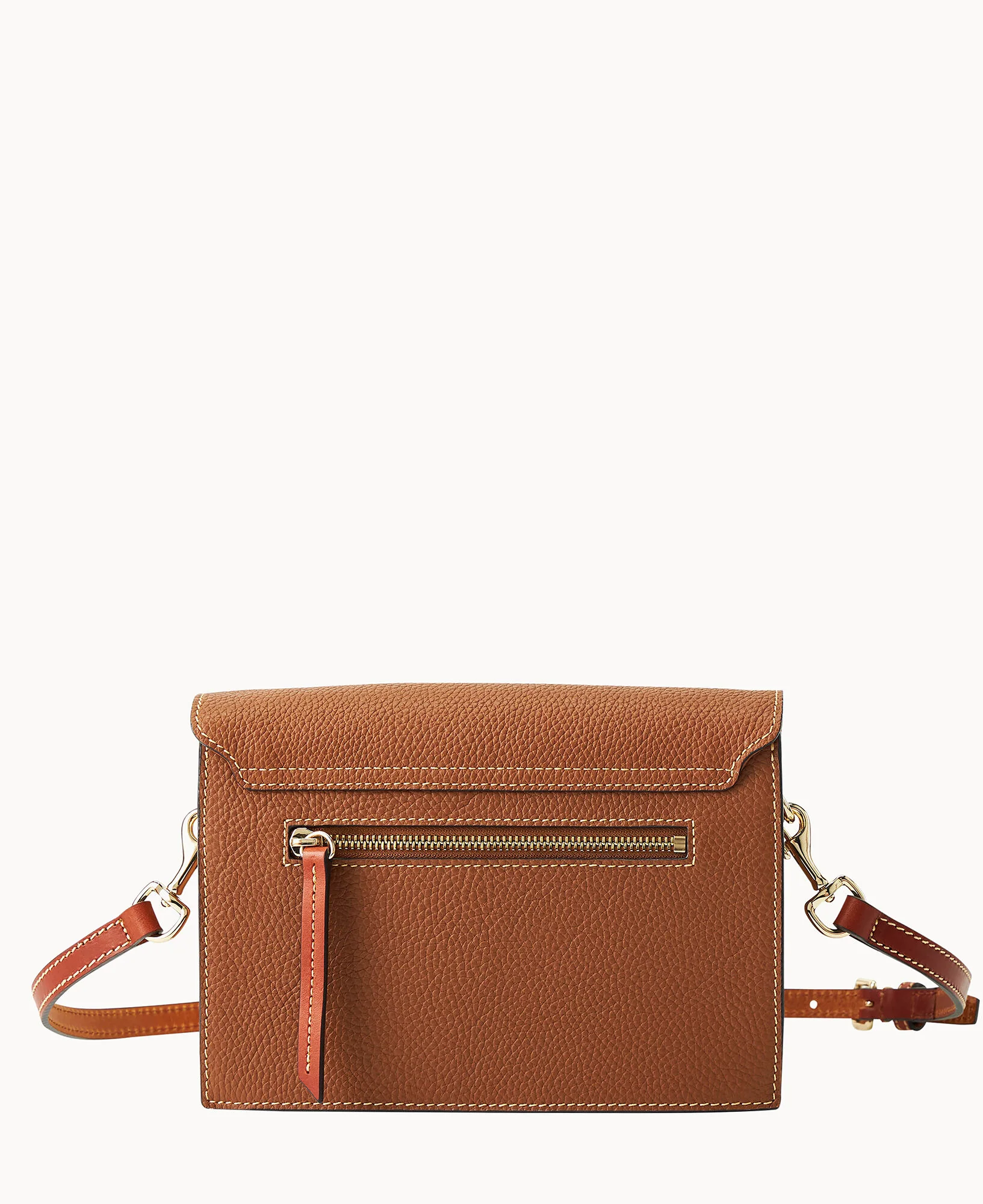 Pebble Grain East West Flap Crossbody - Image 24