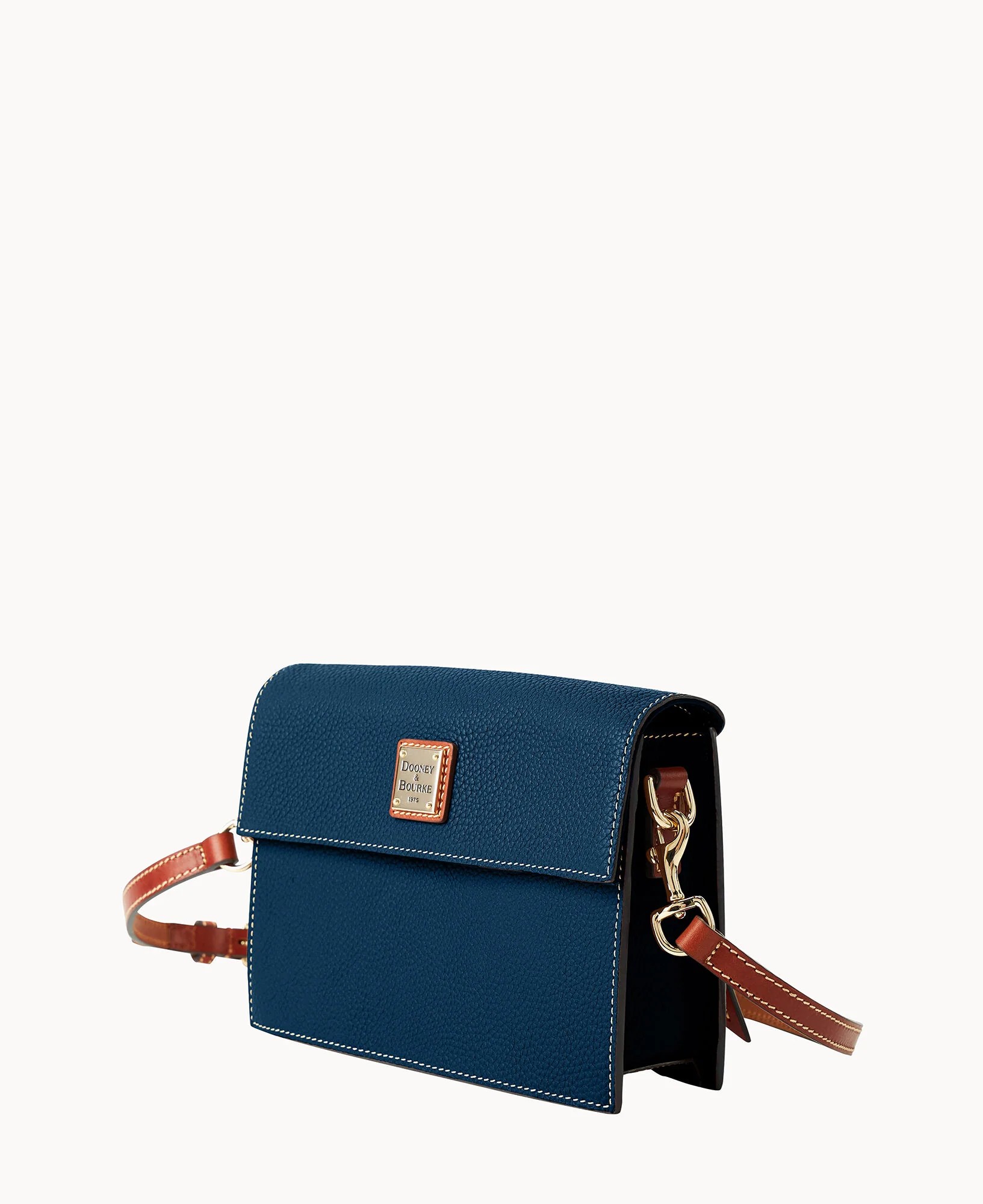 Pebble Grain East West Flap Crossbody - Image 32