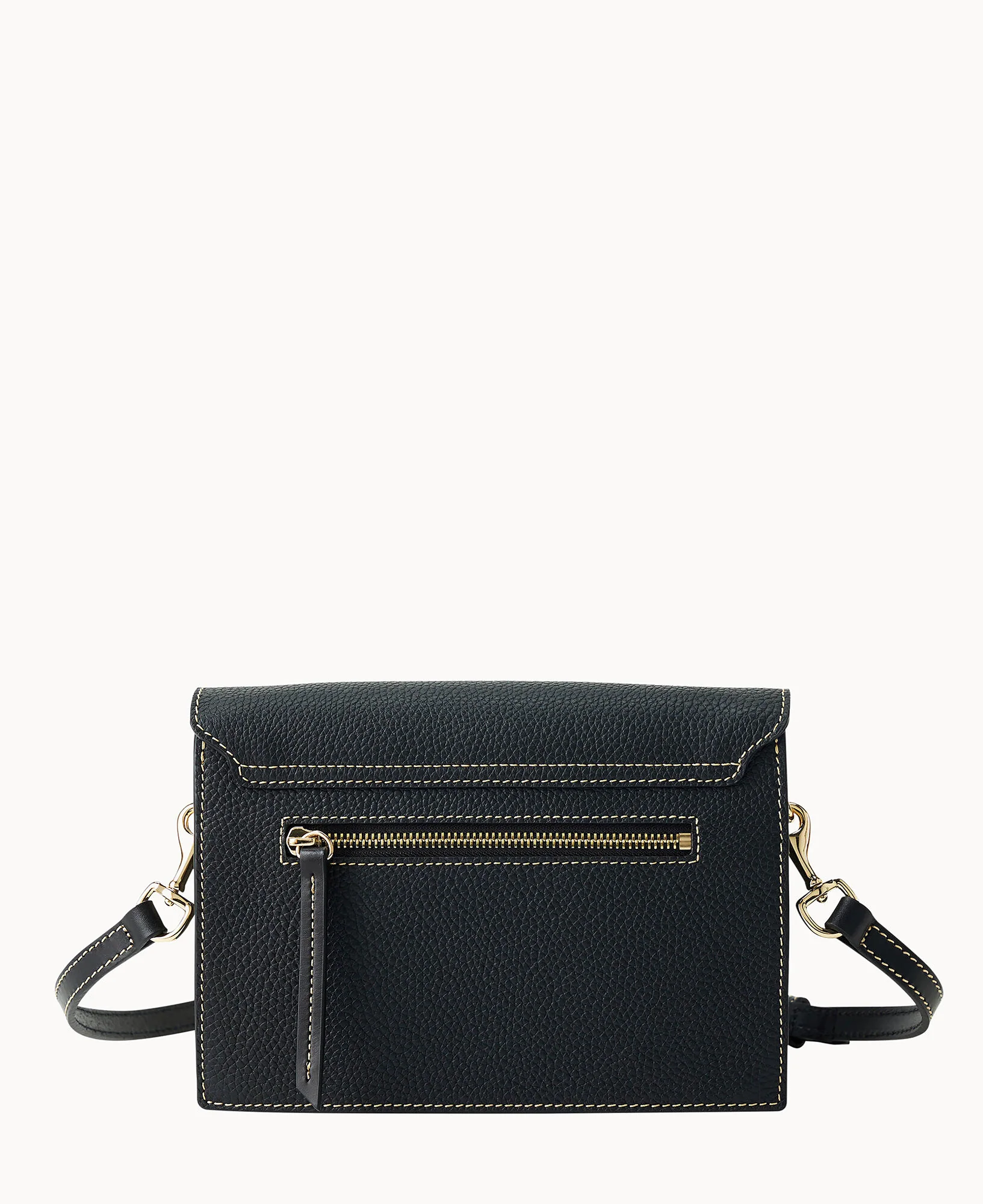 Pebble Grain East West Flap Crossbody - Image 4
