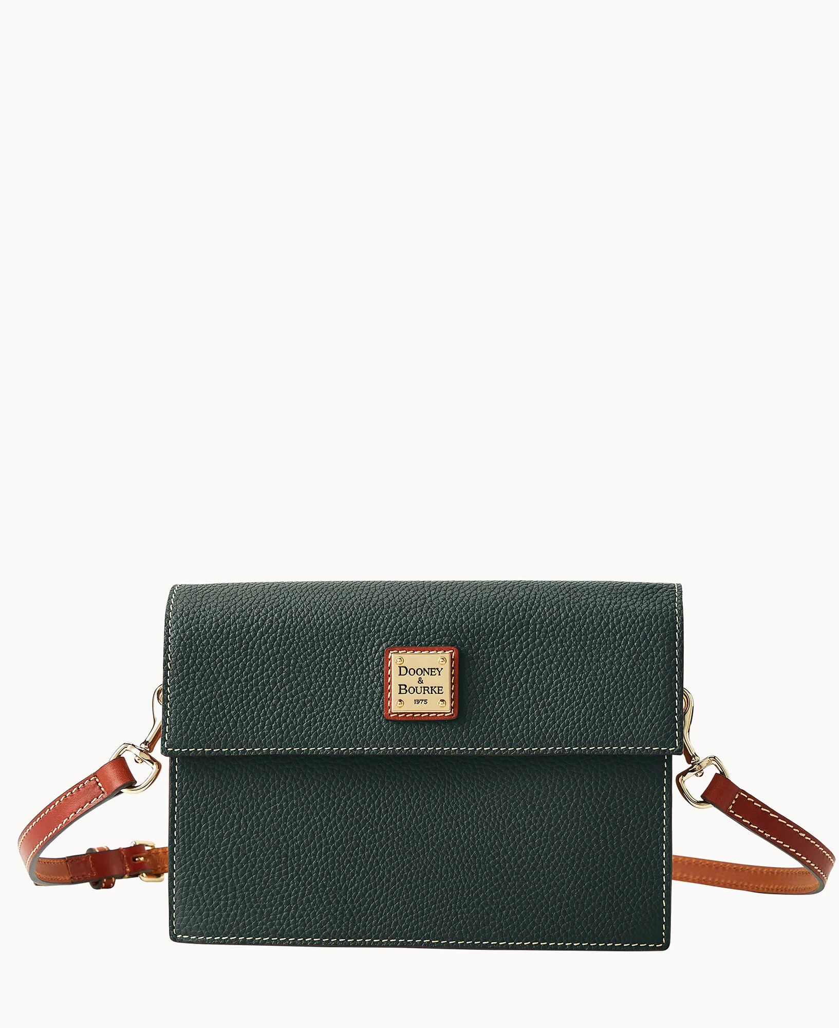 Pebble Grain East West Flap Crossbody - Image 46