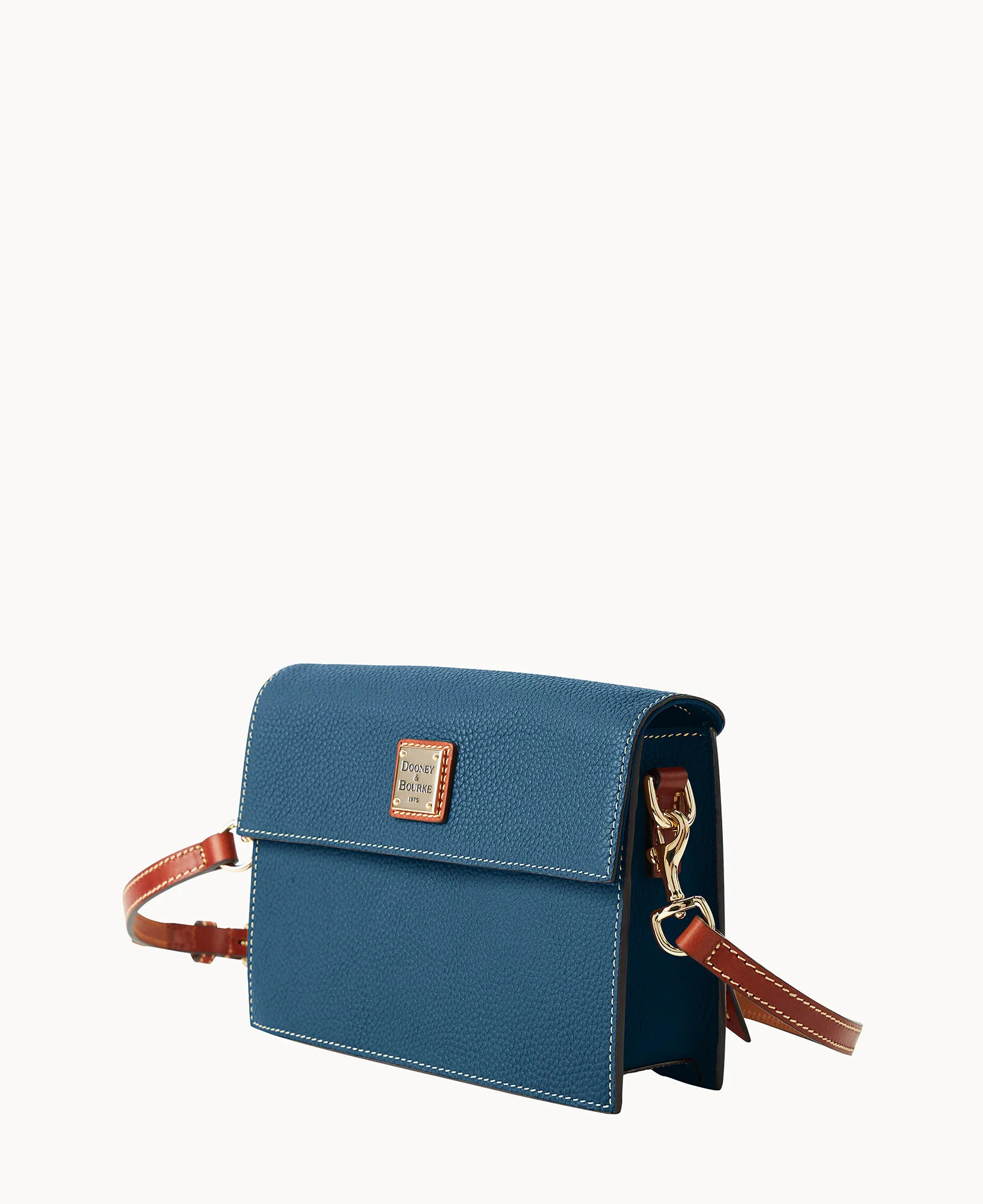 Pebble Grain East West Flap Crossbody - Image 52