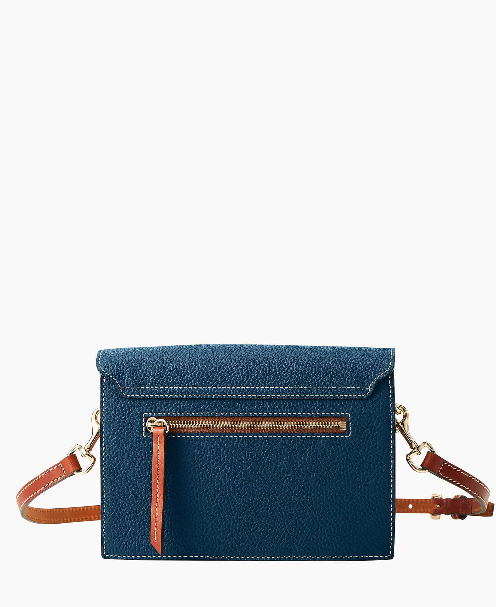 Pebble Grain East West Flap Crossbody - Image 54