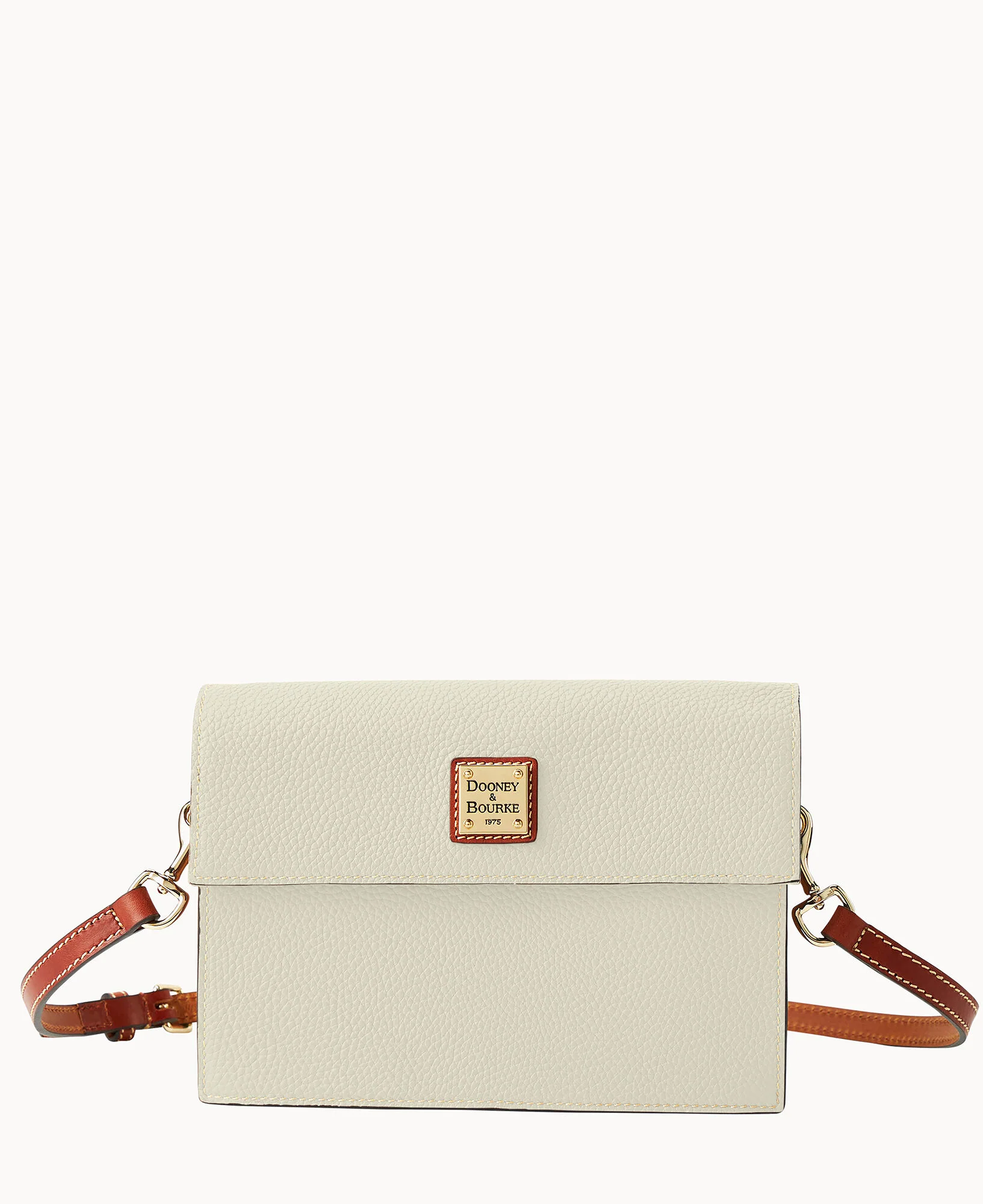 Pebble Grain East West Flap Crossbody - Image 56