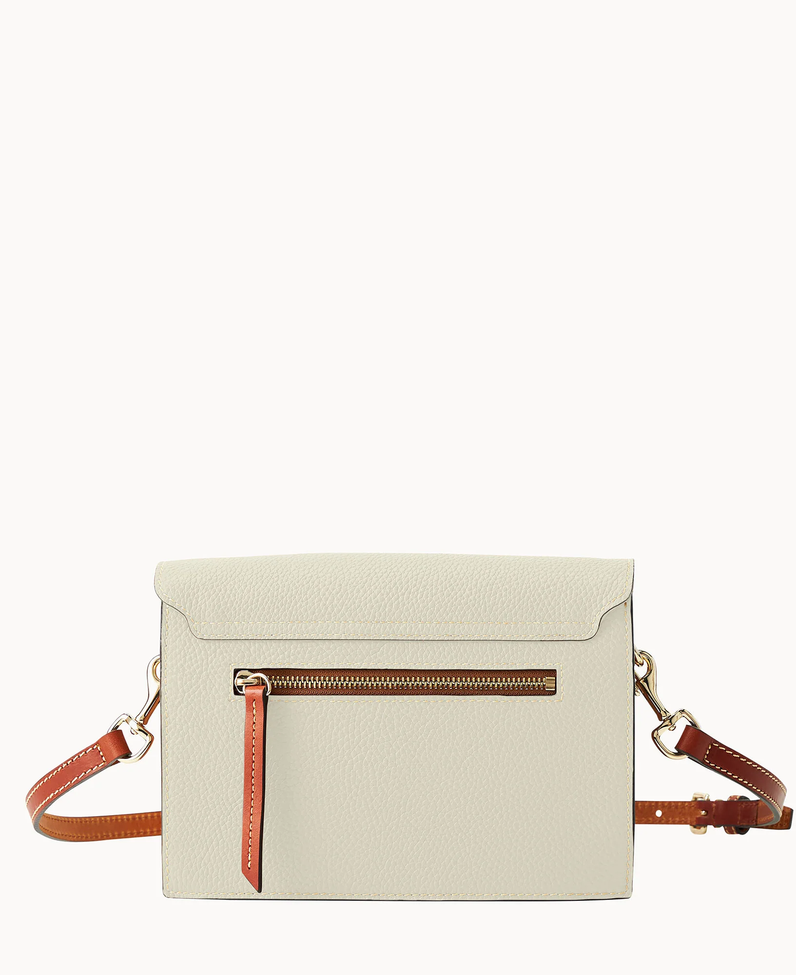 Pebble Grain East West Flap Crossbody - Image 59