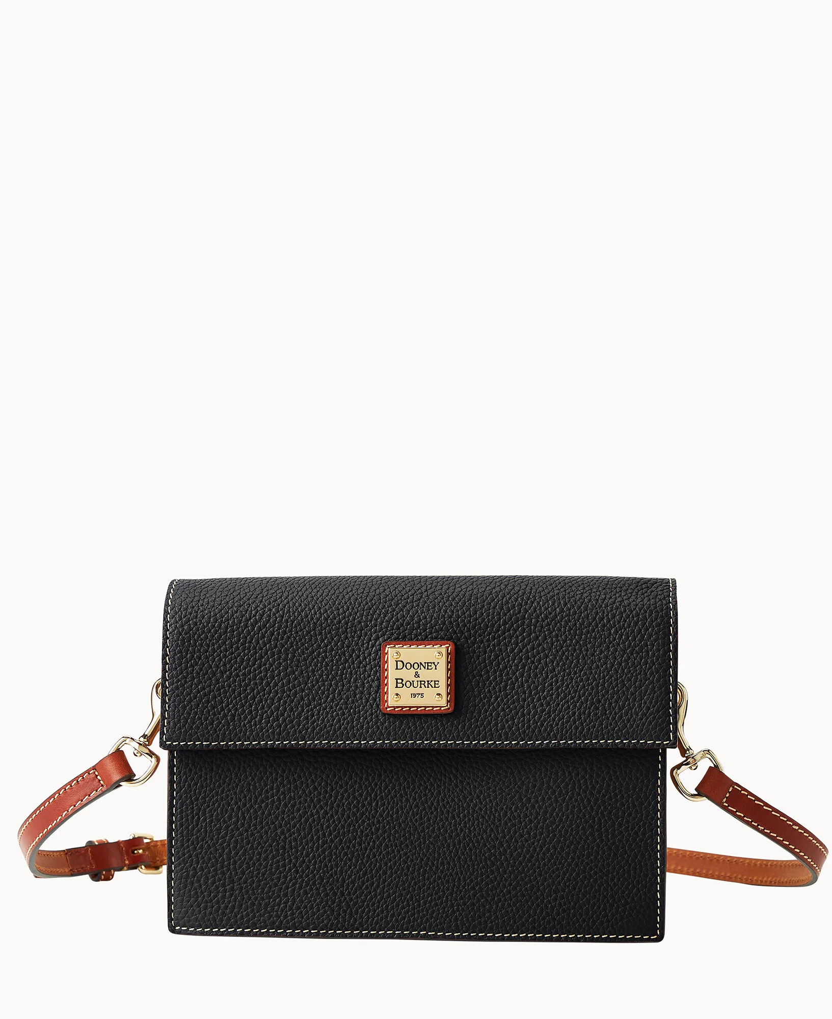 Pebble Grain East West Flap Crossbody - Image 6