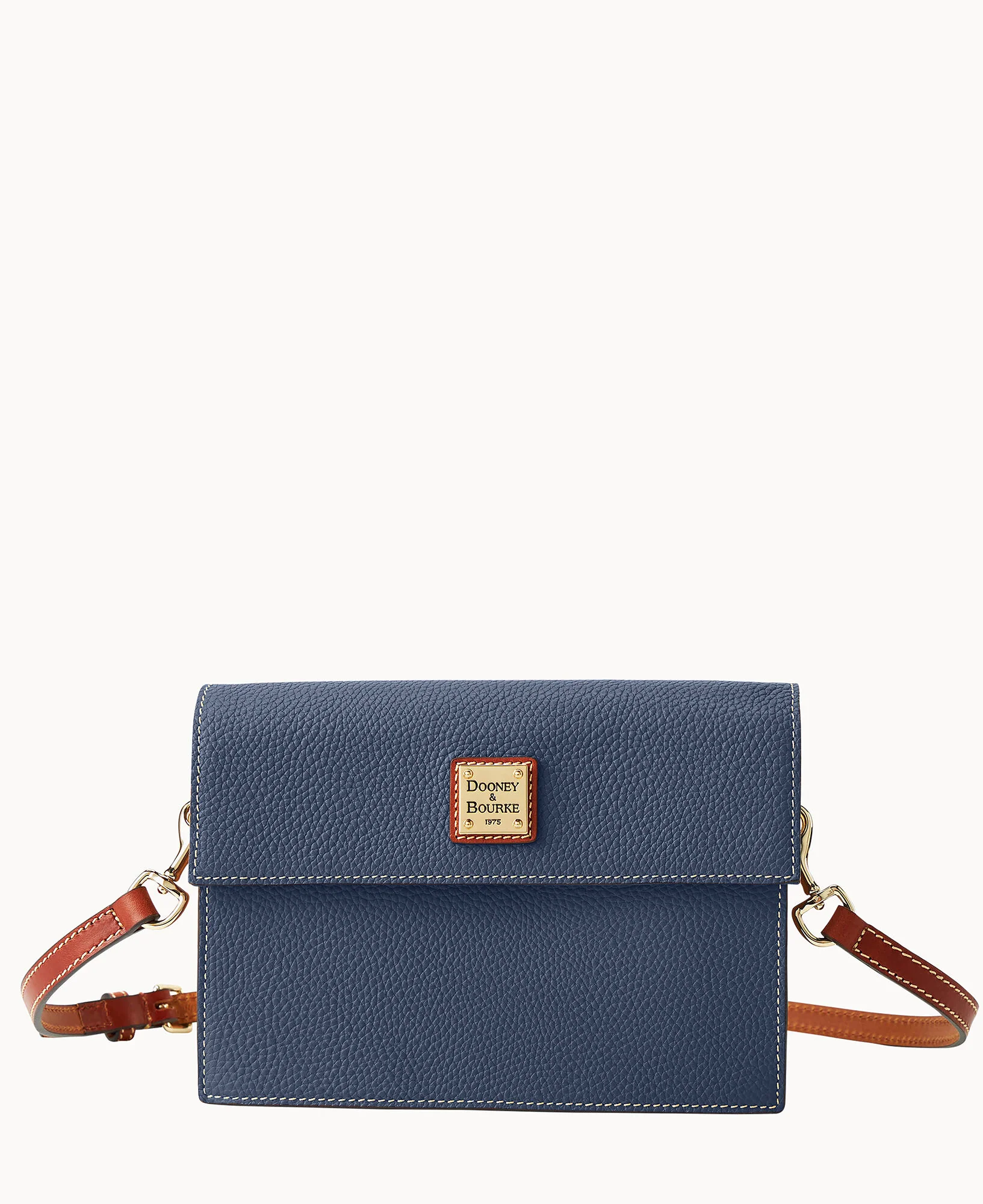 Pebble Grain East West Flap Crossbody - Image 61